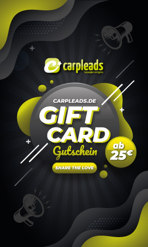 Carpleads Gutscheine im Shop erhältlich