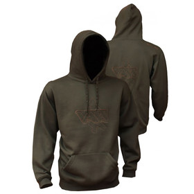 VASS Embroidered Hoodie Khaki / Oliv