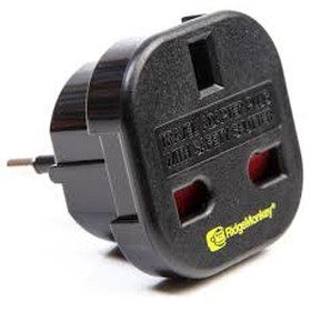 Ridgemonkey Vault UK 3 Pin to EU 2 Pin Adapter