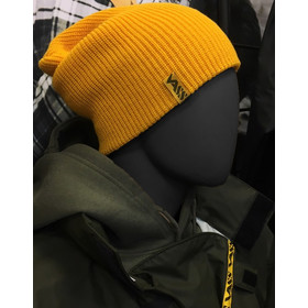 VASS Slouch Beanie Mütze Yellow / Gelb