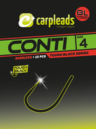 Carpleads CONTI BL Hook - Tough Black Series