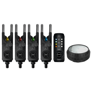 Sonik Gizmo 4+1 Alarm Bissanzeiger + Bivvy Lamp