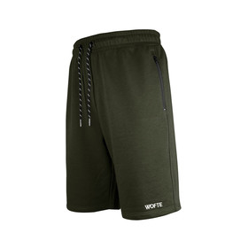 Wofte - Staple Jogger Shorts Olive Grün