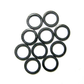 Rig Rings - 3 Größen - Matt Black 3,1 mm