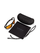Nash Black Wraps Yellow Sonnenbrille